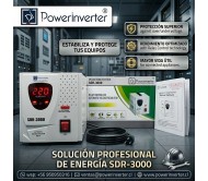 REGULADOR ESTABILIZADOR AUTOMÁTICO 3000W 220VAC-AVR-RELÉ